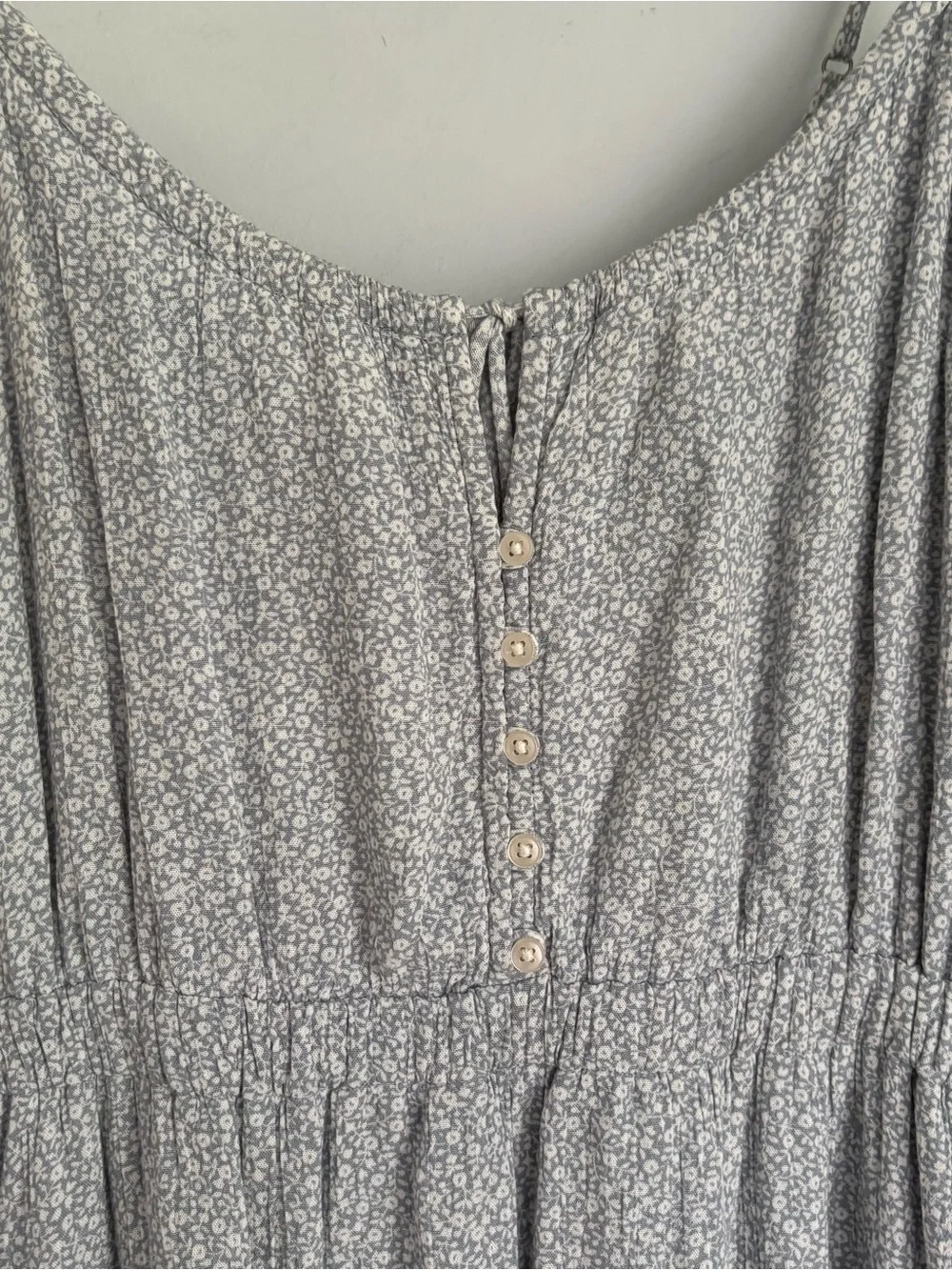 Abercrombie & Fitch Floral Maxi Sundress with Spaghetti Straps